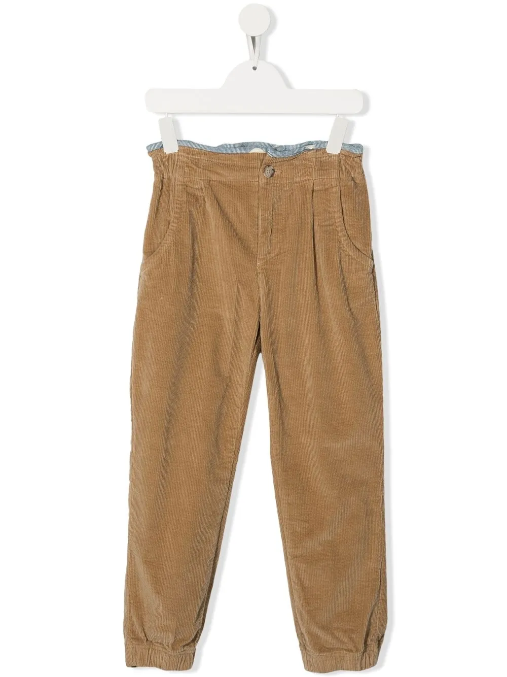 

Woolrich Kids pants stretch con bolsillos - Marrón