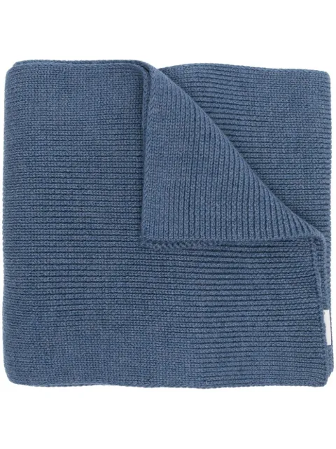 Woolrich bufanda tejida de canalé
