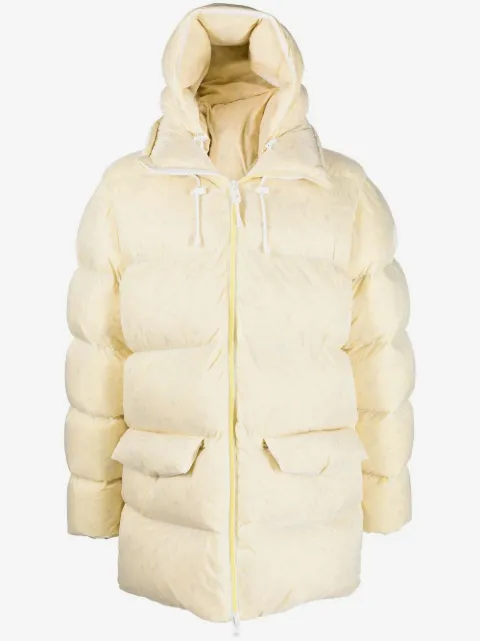 Woolrich abrigo capitonado con efecto tie-dye