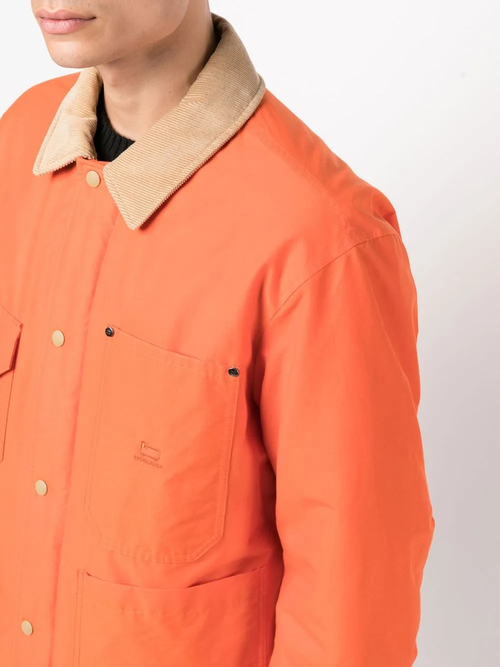 Woolrich Duster corduroycollar workjacket Farfetch