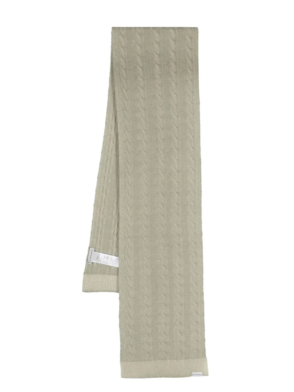 

Woolrich Nativa cable-knit scarf - Green