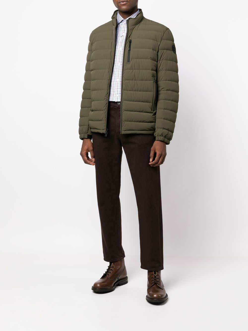 Woolrich Gewatteerd jack - Groen