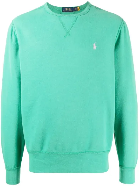 Polo Ralph Lauren logo-embroidered cotton jumper