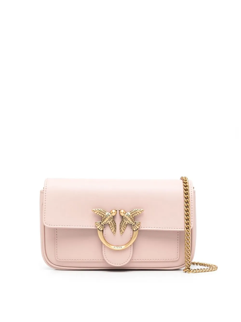 

PINKO bolsa crossbody Love - Rosado