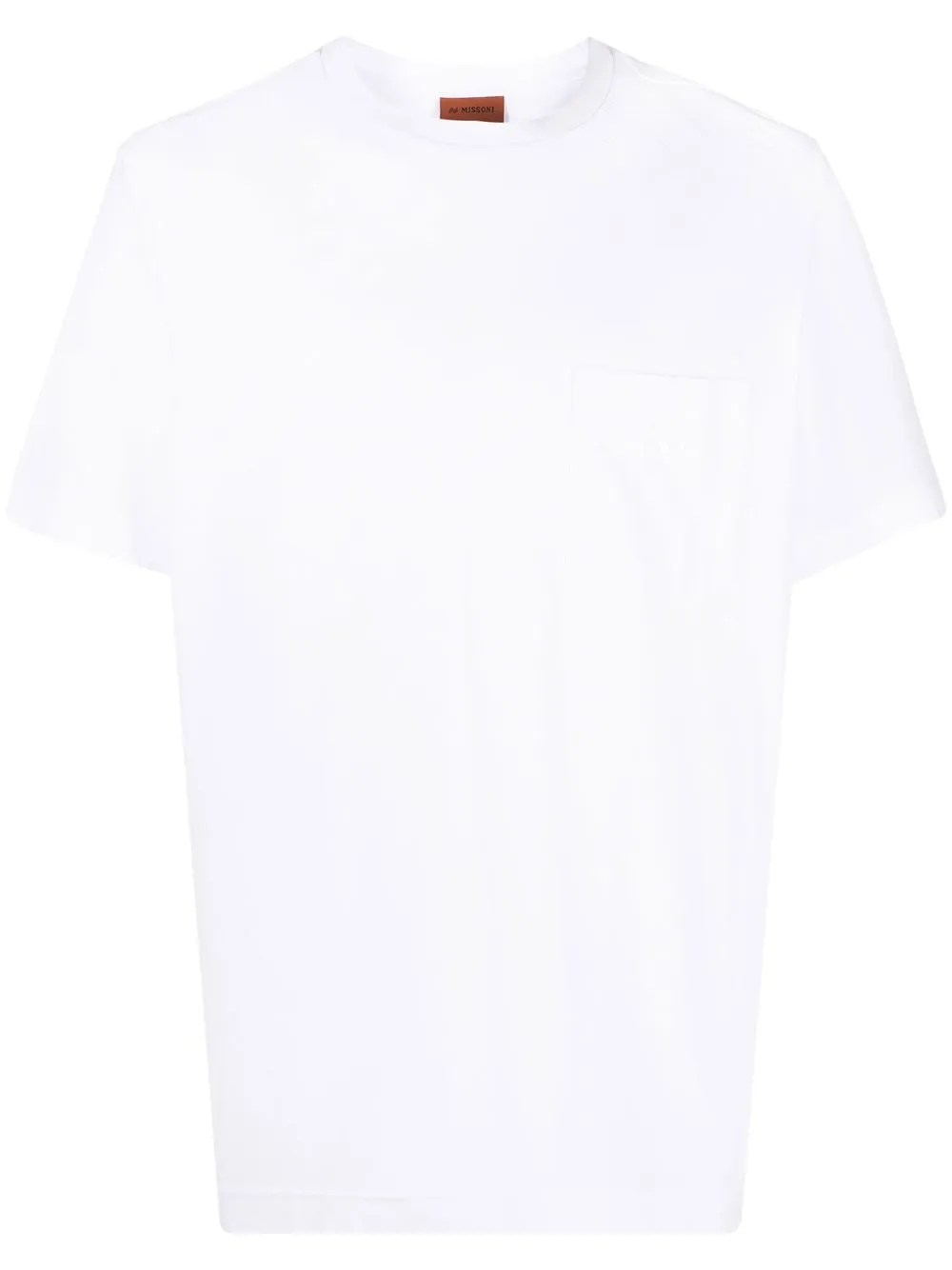 

Missoni logo-embroidered pocket T-shirt - White