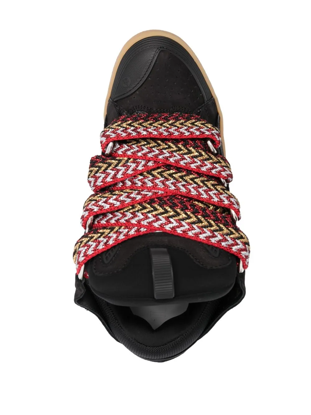 Lanvin Curb lace up Sneakers Farfetch