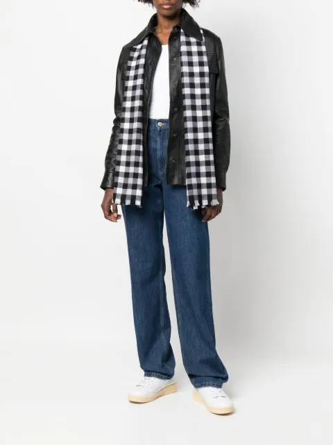 Woolrich Buffalo gingham-print scarf CFWWAC0138FRUT3244 - 1