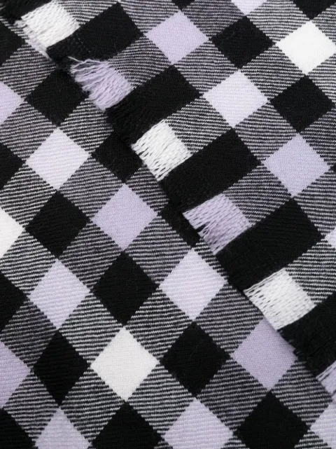 Woolrich Buffalo gingham-print scarf CFWWAC0138FRUT3244 - 2