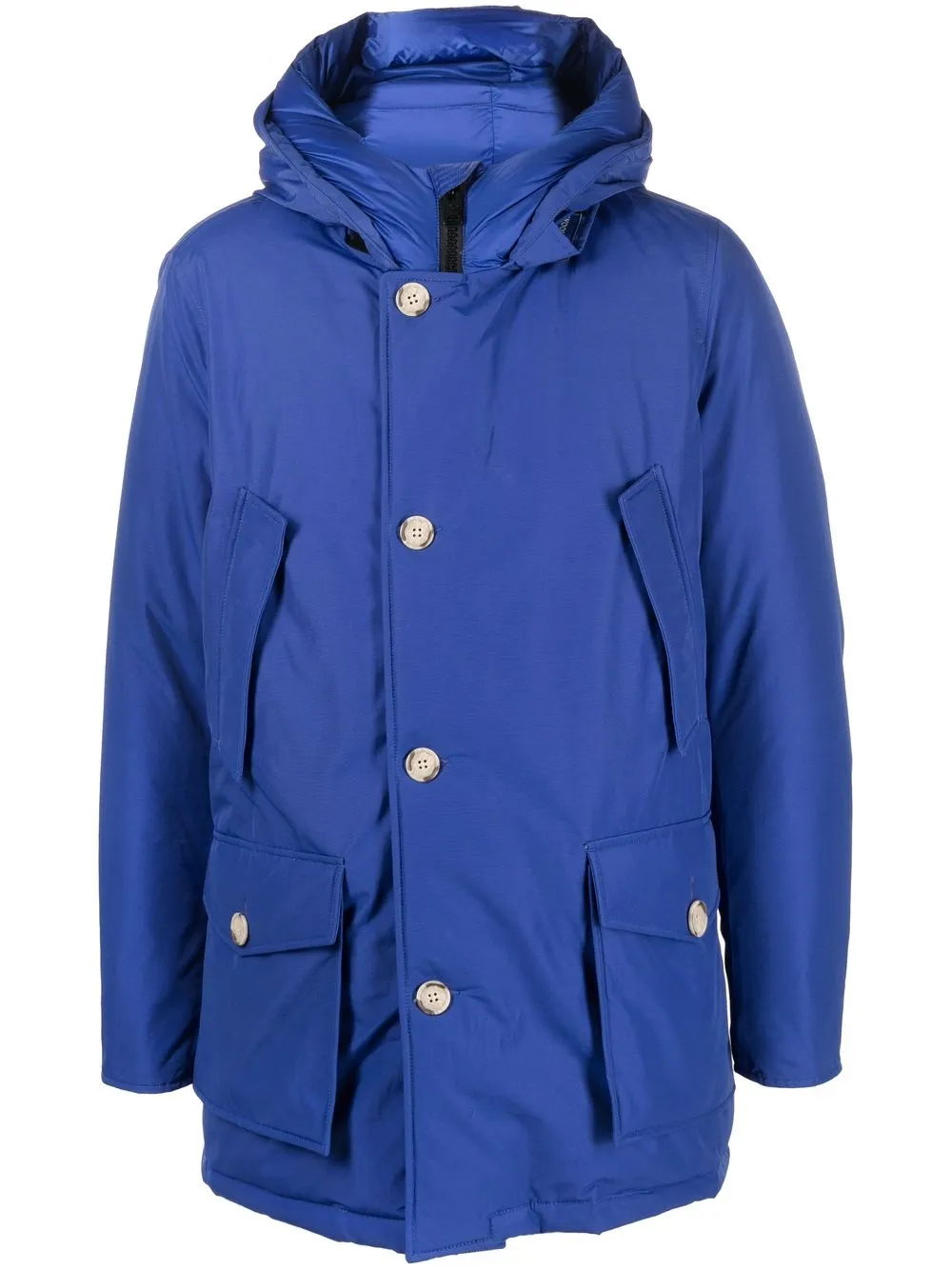 

Woolrich abrigo Arctic capitonado con capucha - Azul