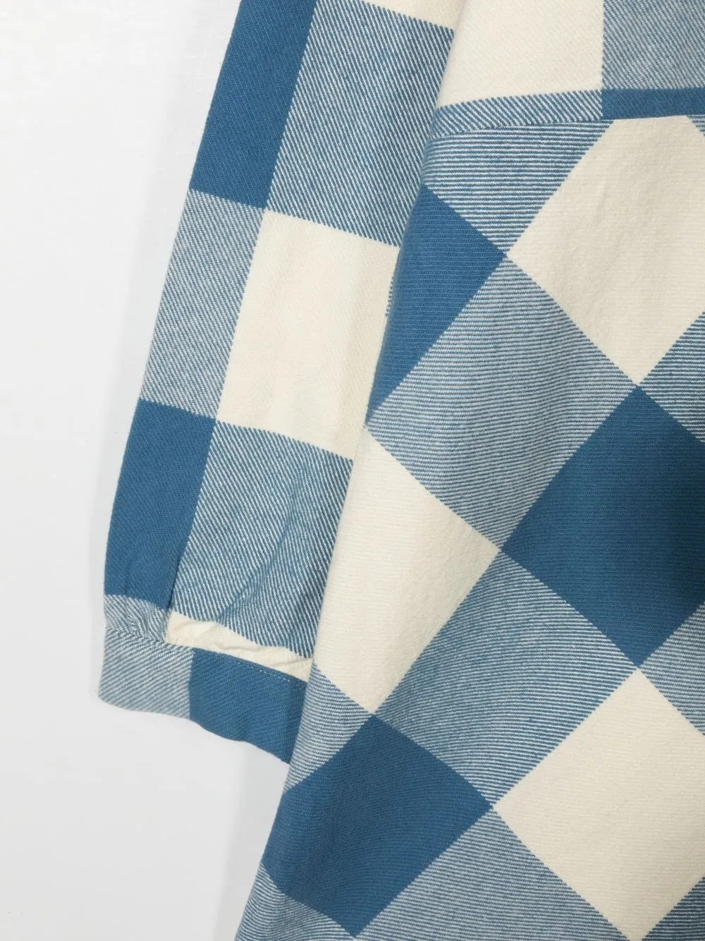  Woolrich Kids Kariertes Kleid   Weiß 