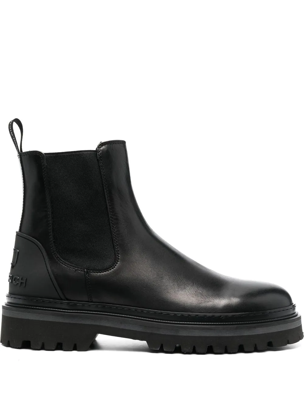 

Woolrich logo-embossed leather Chelsea boots - Negro