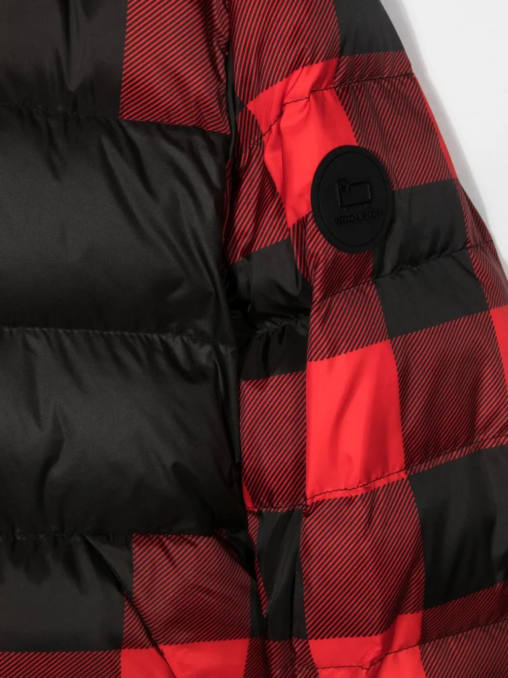  Woolrich Kids Sierra Jacke Mit Print   Schwarz 
