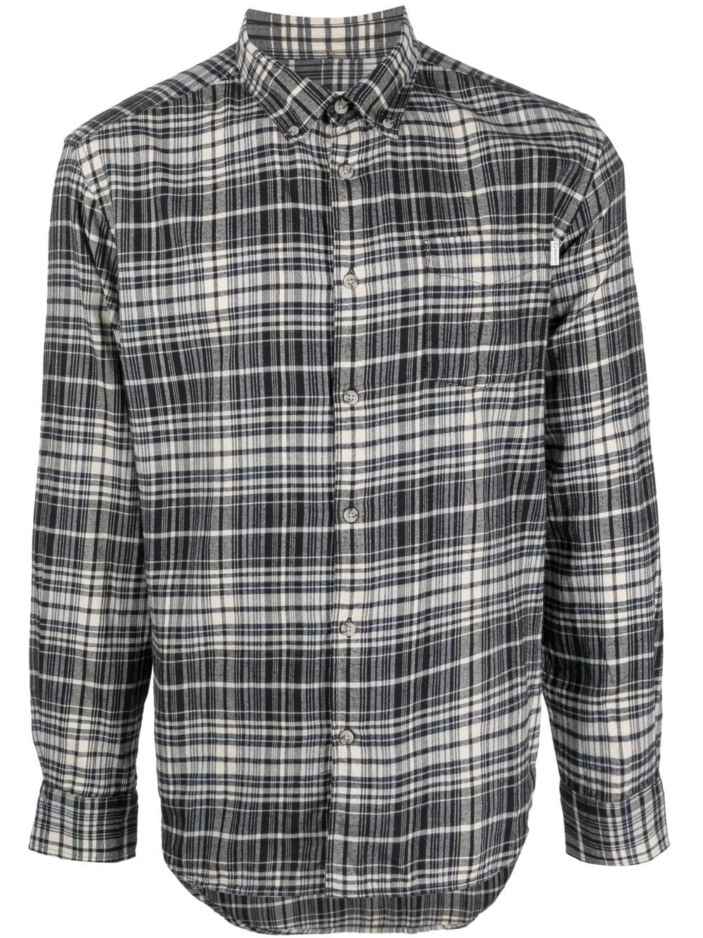 

Woolrich checked flannel shirt - Black