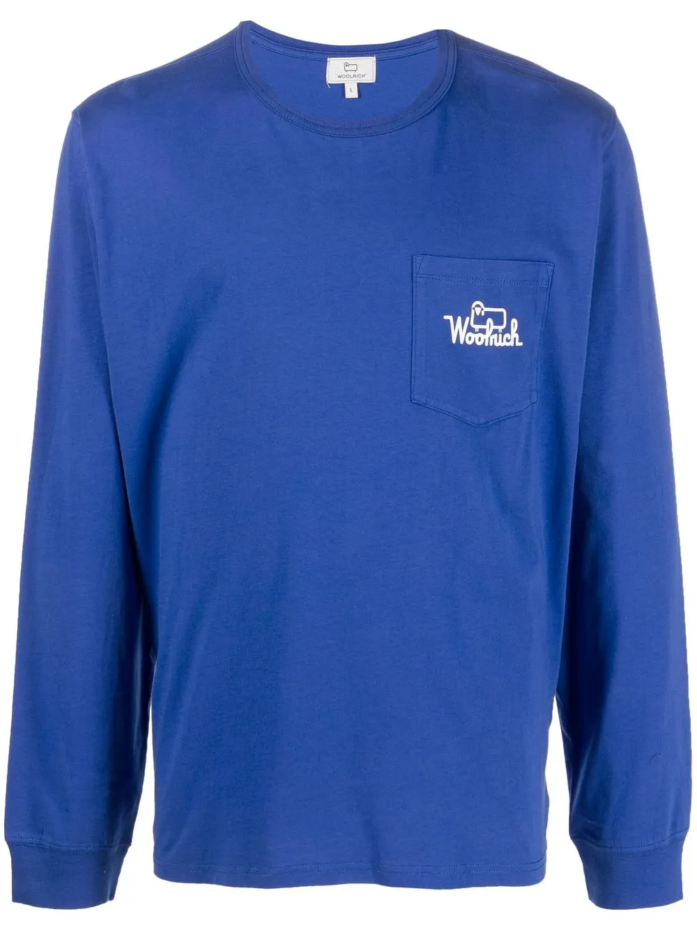 

Woolrich playera con logo estampado - Azul