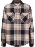 Woolrich Alaskan Melton plaid-check print shirt - Pink