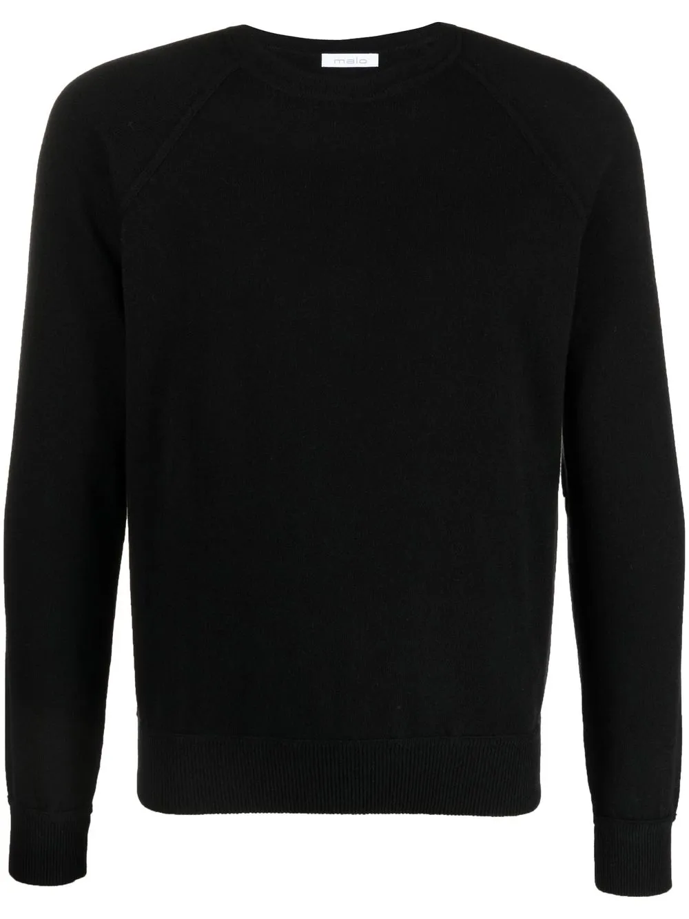 

Malo crew neck cashmere jumper - Black