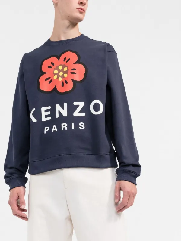 Kenzo Boke Flower crew-neck Sweatshirt - Farfetch