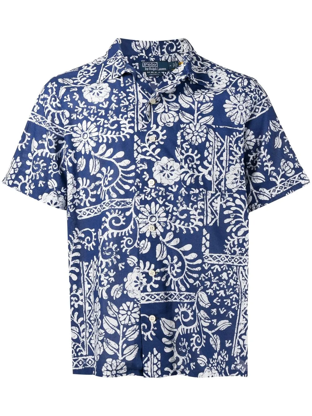 

Polo Ralph Lauren camisa con estampado floral - Azul