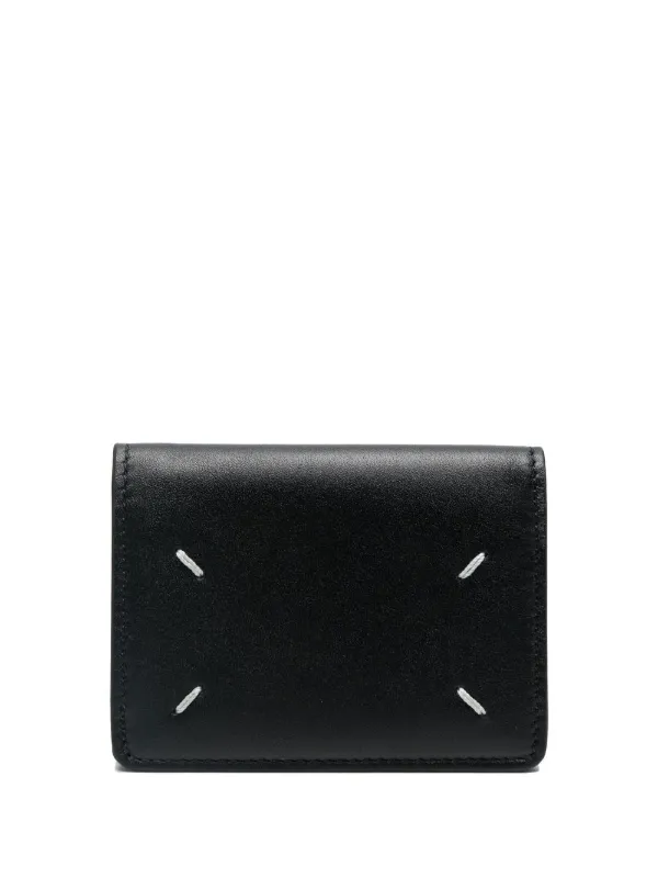 Maison Margiela - Bi-fold Wallet in Black - SA1UI0018