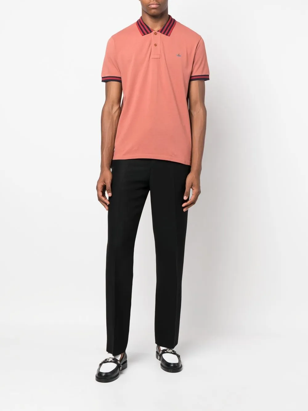 vivienne westwood pink polo shirt