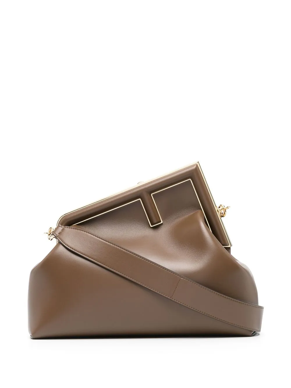 FENDI First Leather Shoulder Bag - Farfetch