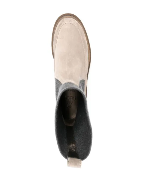 Brunello Cucinelli suede Chelsea boots MZSFG2327C8275 - 3