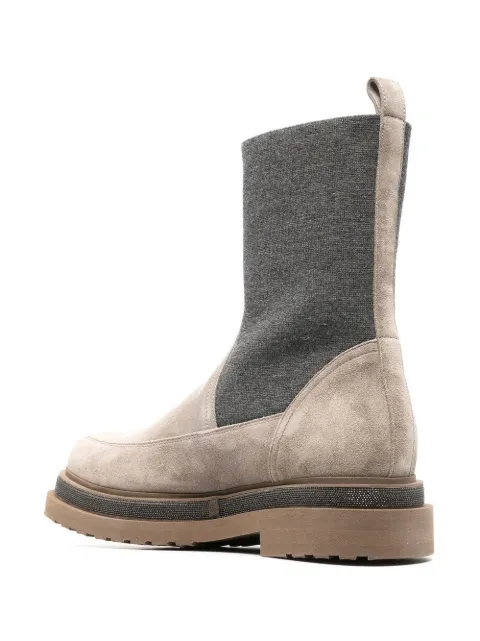 Brunello Cucinelli suede Chelsea boots MZSFG2327C8275 - 2