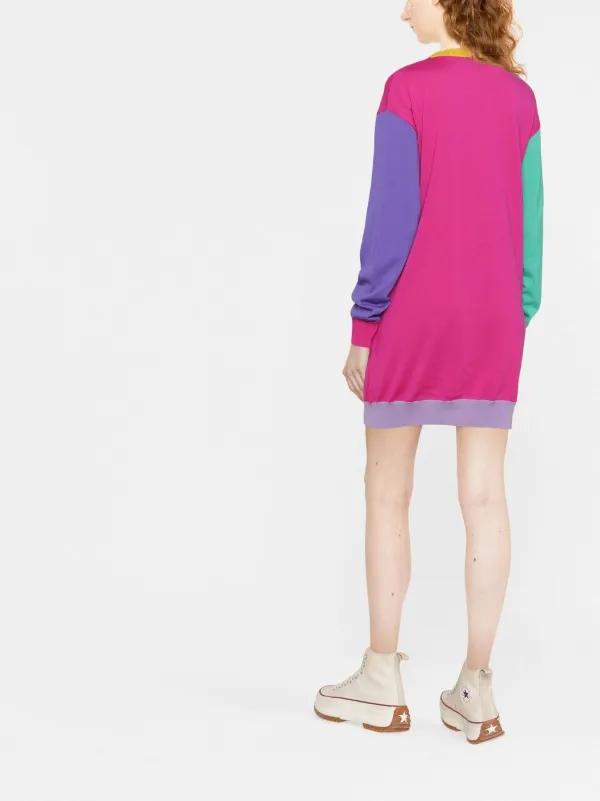 moschino pink sweater dress H&M Moschino Pink Sweater Dress