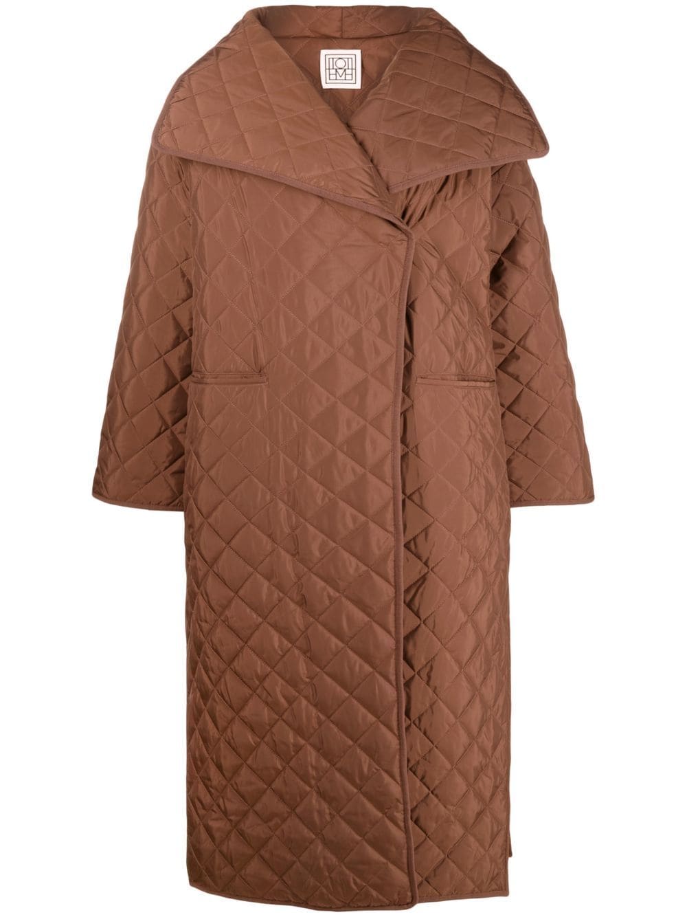 TOTEME signature quilted oversize coat