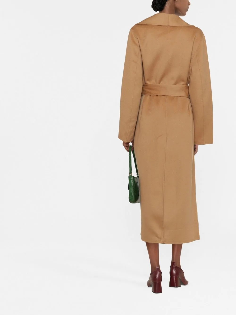 TOTEME Robe Belted Wool Coat - Farfetch