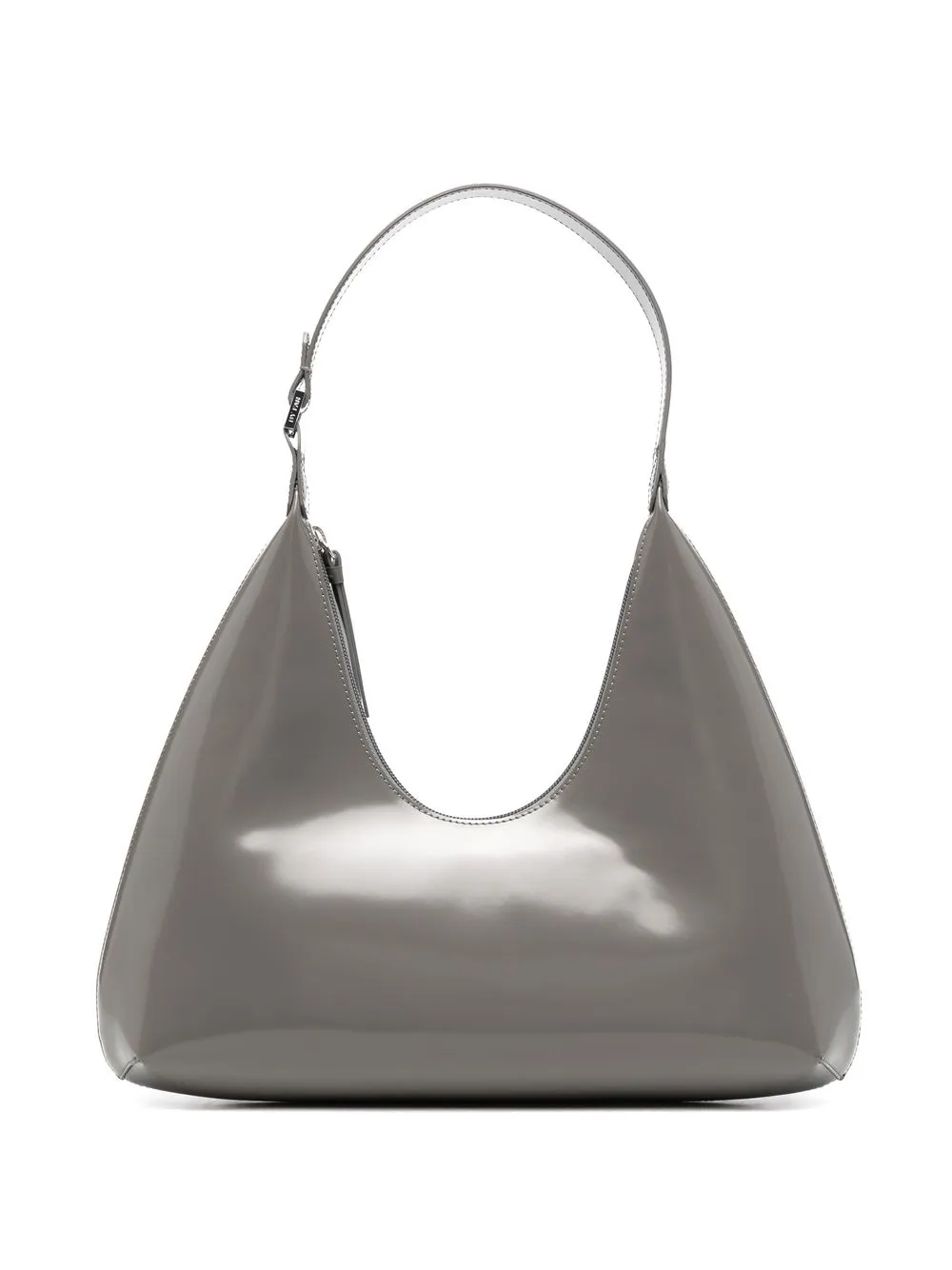 

BY FAR leather shoulder bag - Grey