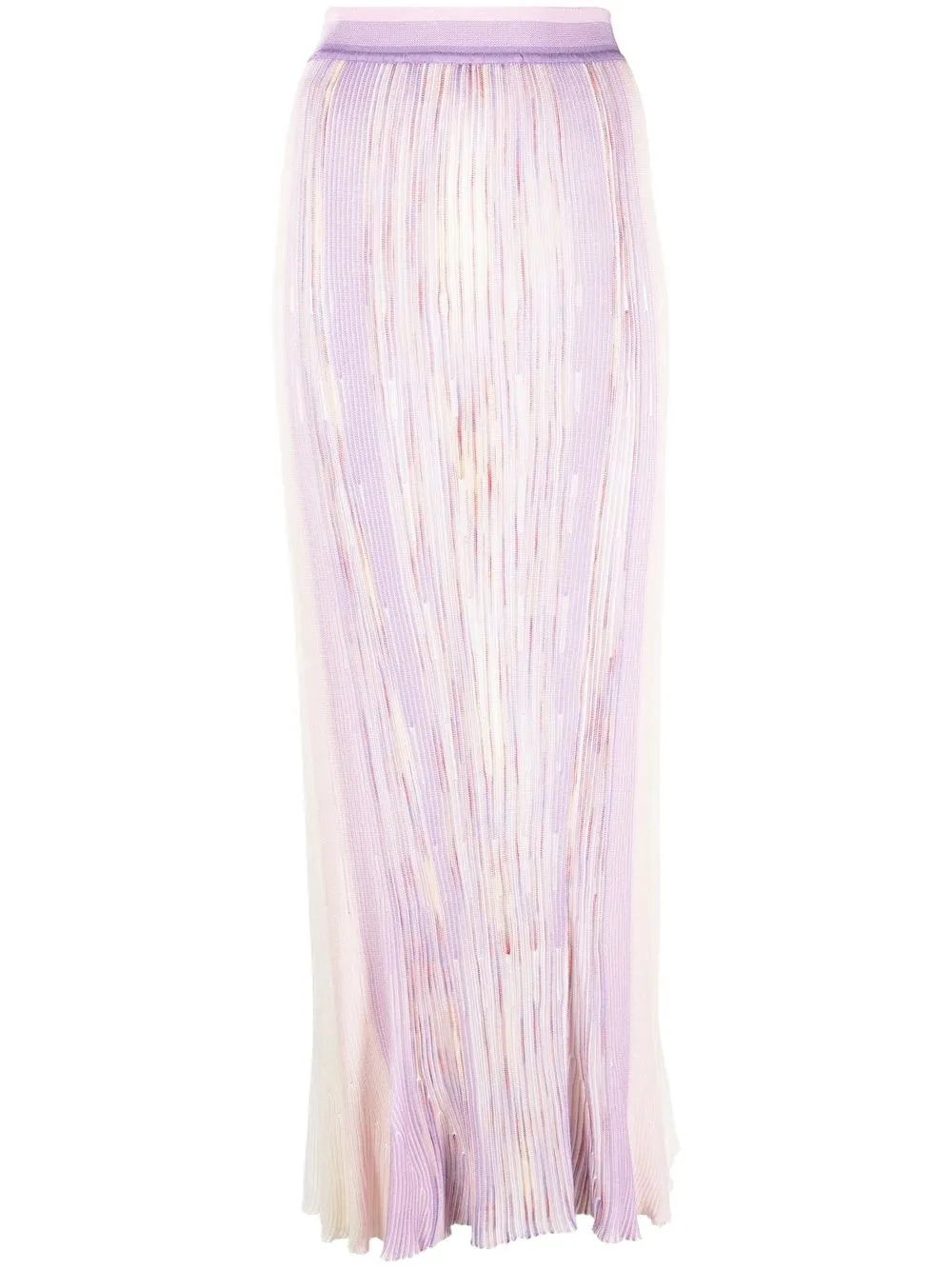 

Missoni falda con estampado abstracto - Morado