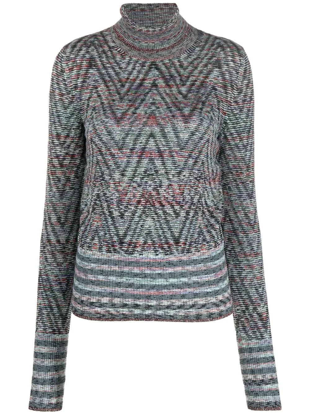 

Missoni signature roll-neck - Black