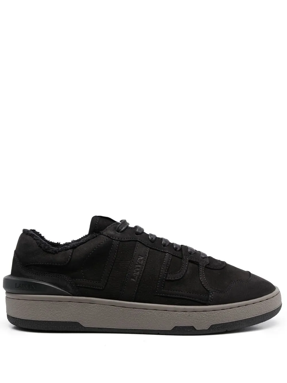 

Lanvin tenis bajos Clay - Negro