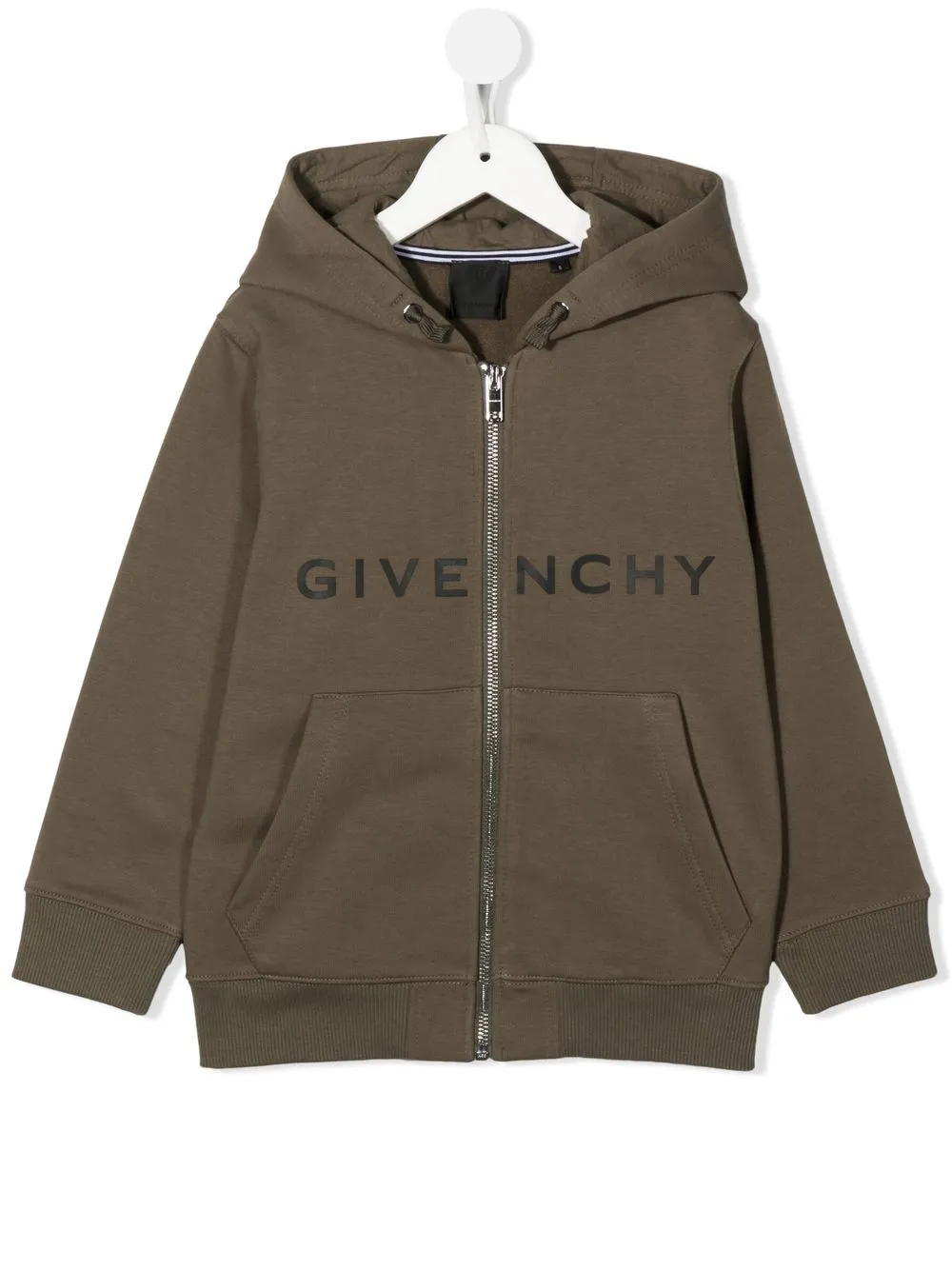 

Givenchy Kids hoodie con logo estampago 4G - Verde