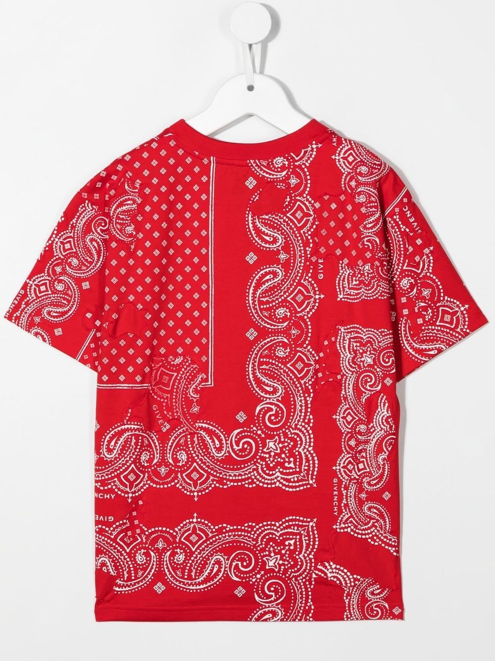 Givenchy Kids bandana-print short-sleeve T-shirt - Farfetch