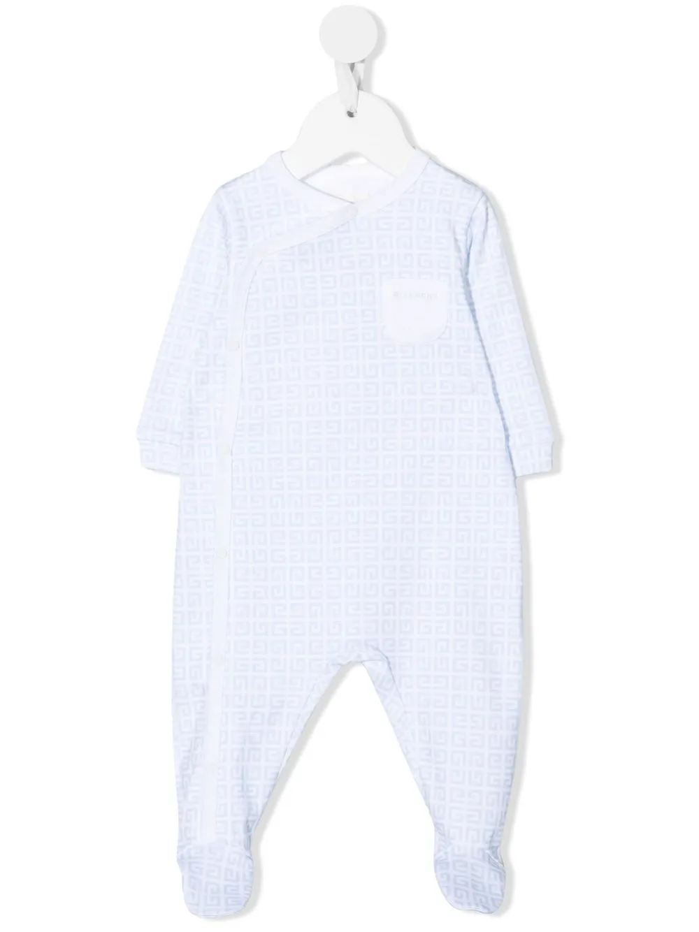 

Givenchy Kids body con motivo 4G - Azul