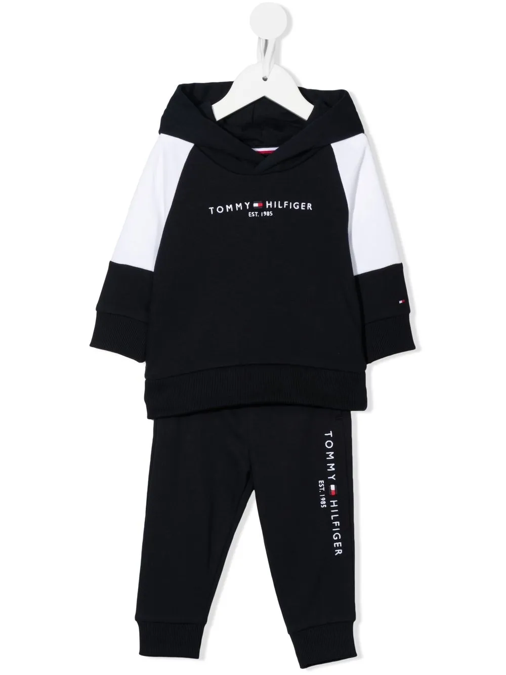 

Tommy Hilfiger Junior traje de baño con logo bordado - Azul