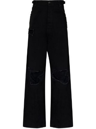 Balenciaga Destroy Baggy Jeans - Farfetch