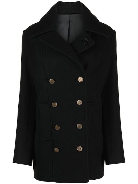 Fortela double-breasted pea coat