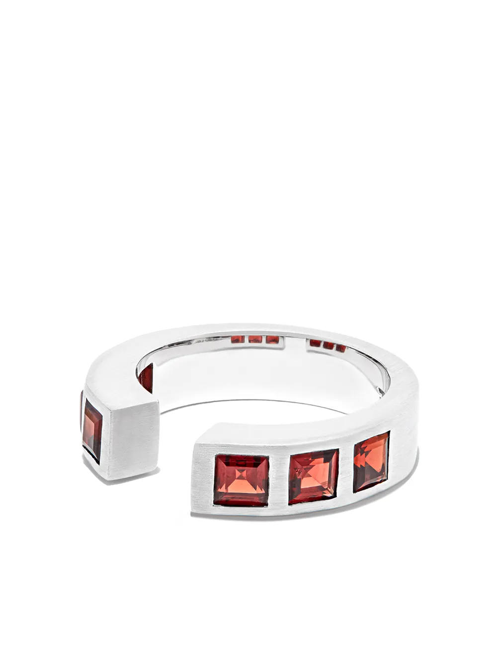 

Tom Wood sterling ring garnet ring - Silver