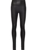 SPANX faux-leather leggings - Black