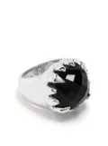 Stolen Girlfriends Club Claw onyx ring - Black