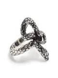 Stolen Girlfriends Club Hiss snake ring - Silver