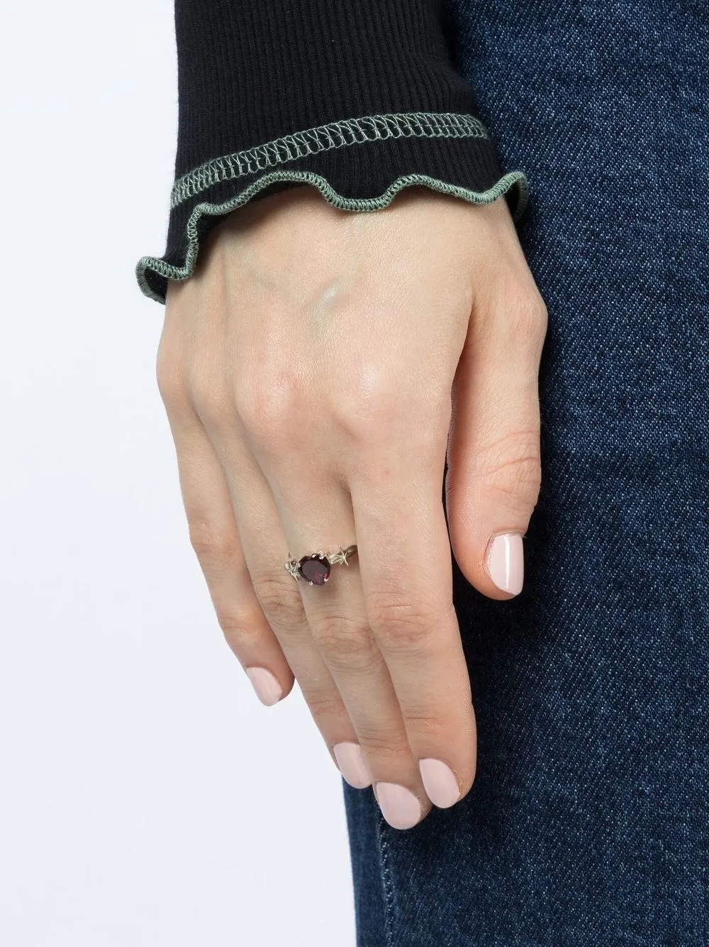 Stolen Girlfriends Club Hartvormige ring - Rood