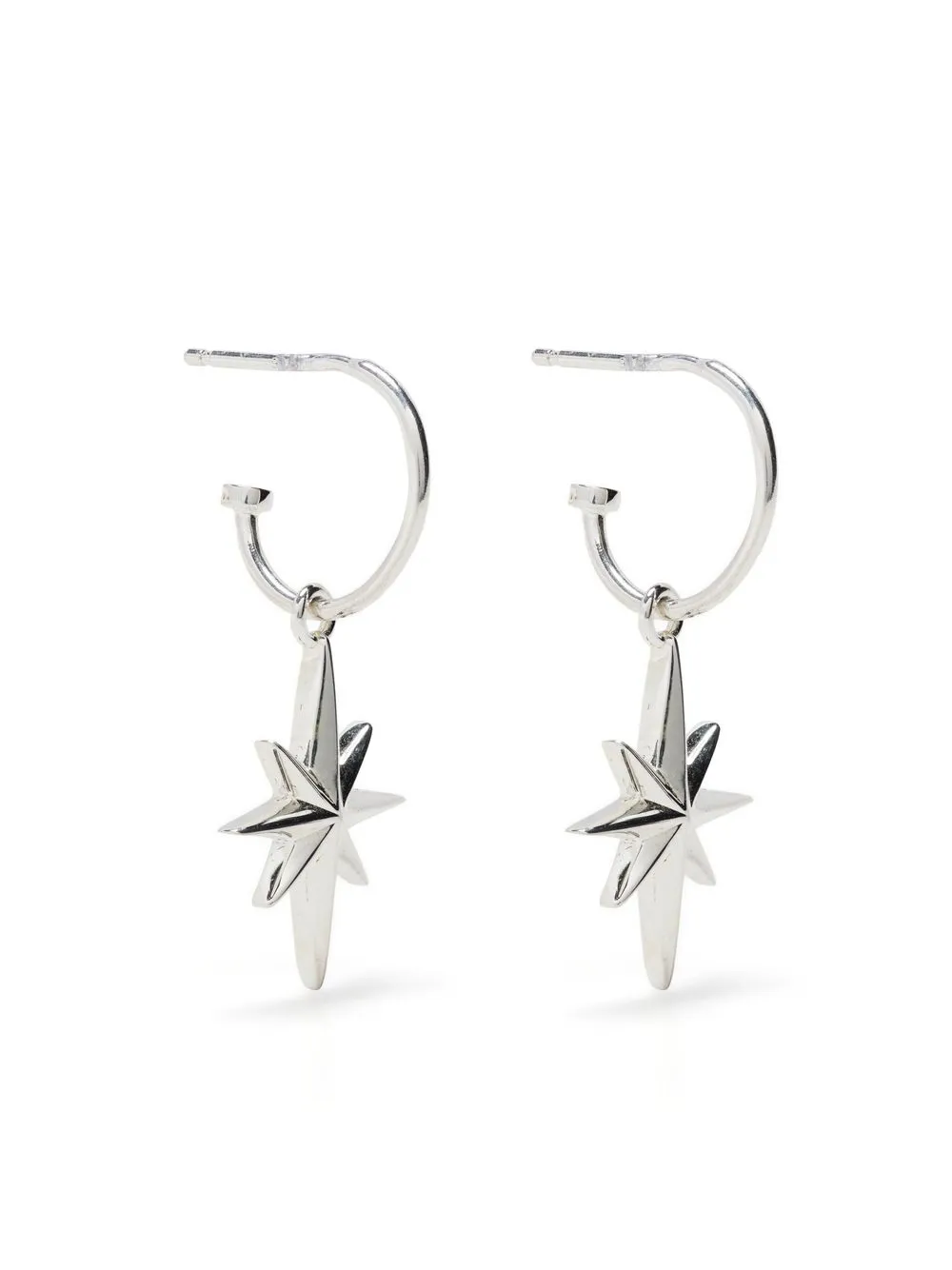 

Stolen Girlfriends Club aretes North Star - Plateado