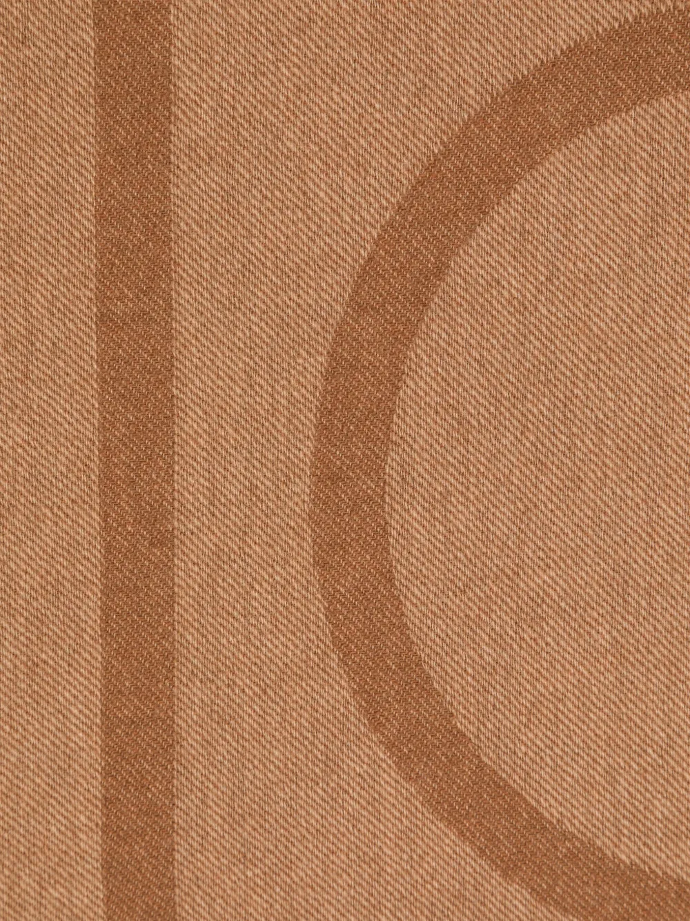 TOTEME Sjaal met monogramprint - Bruin