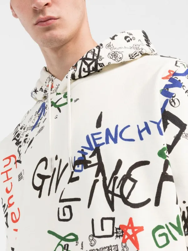 Givenchy ジバンシィ グラフィティ スウェットパーカー - Farfetch