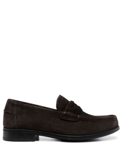 Lanzarote suede penny loafers