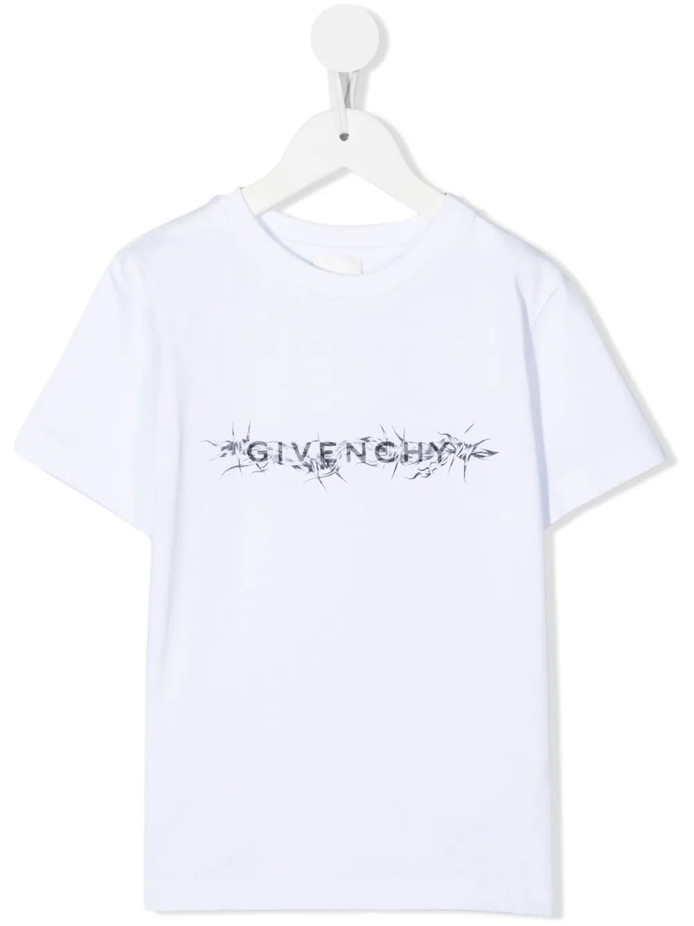 

Givenchy Kids logo-print short-sleeve T-shirt - White